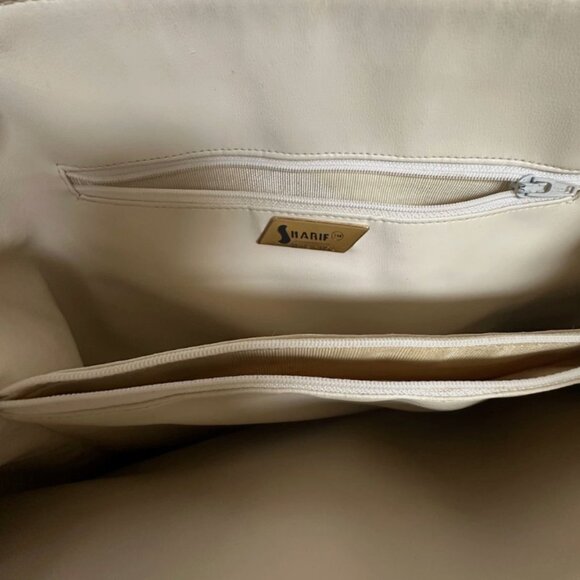 Vintage 80s Sharif Shoulder Tropical Fish Multicolored Purse Handbag - Picture 15 of 16